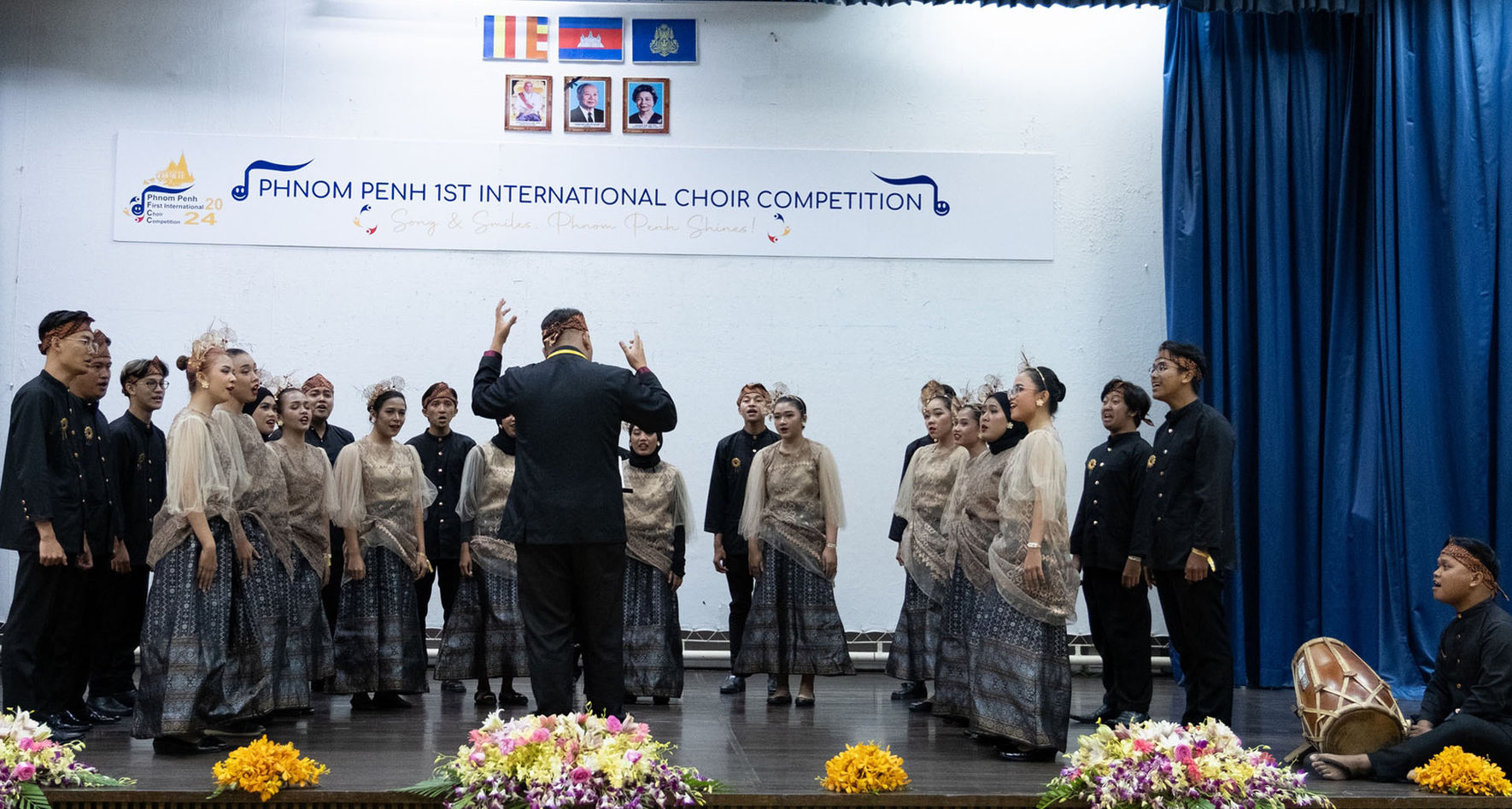柬埔寨首次国际合唱比赛，Gita suara合唱团在金边获胜